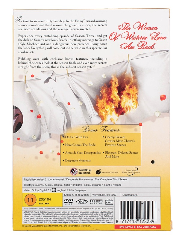 Desperate Housewives 3. kausi - DVD - DVD-elokuvat - 10105461634 - 1