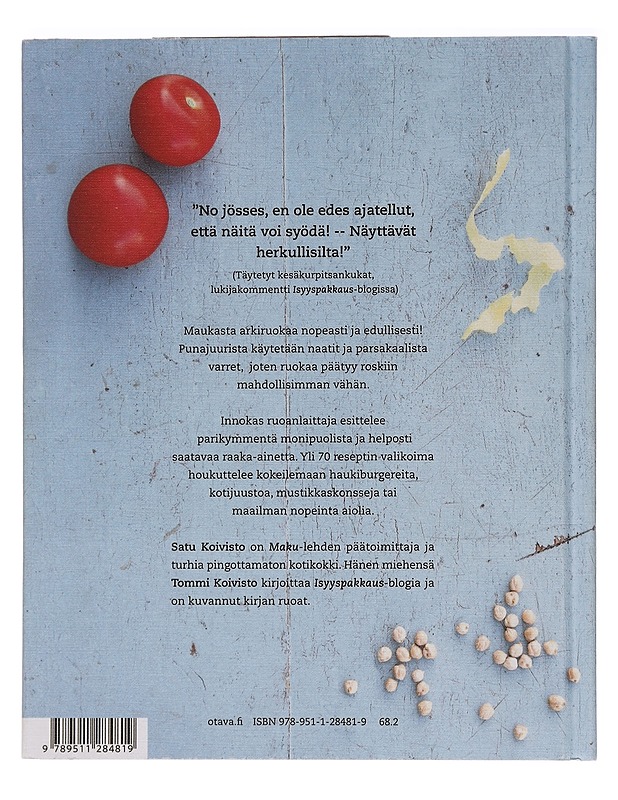 Gastronaatti, eli kuinka rakastua rippeisiin - Koivisto, Satu - Ruokakirjat - 10105461638 - 1