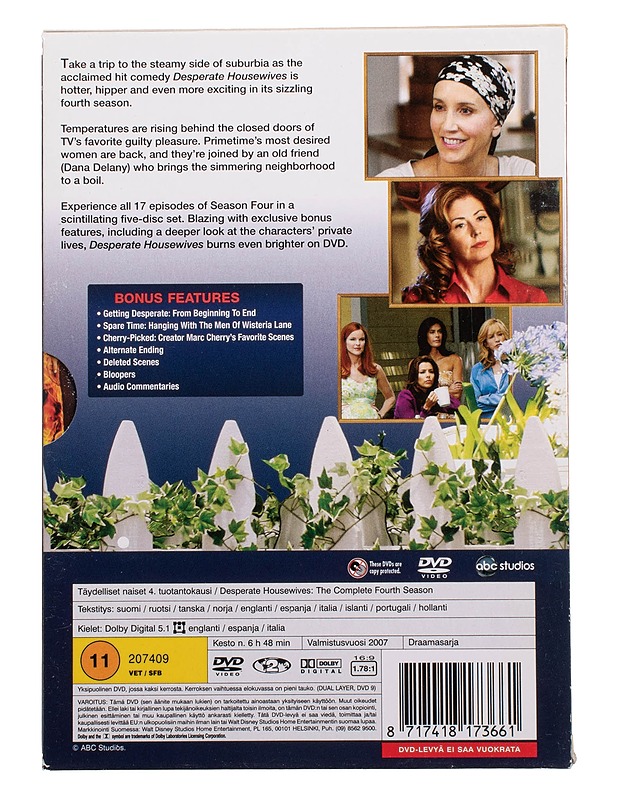 Desperate Housewives 4. kausi - DVD - DVD-elokuvat - 10105461639 - 1