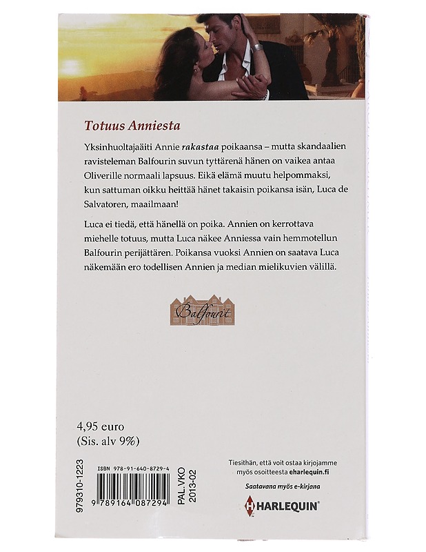 Totuus Anniesta - Mortimer, Carole - Romaanit ja novellit - 10105461659 - 1