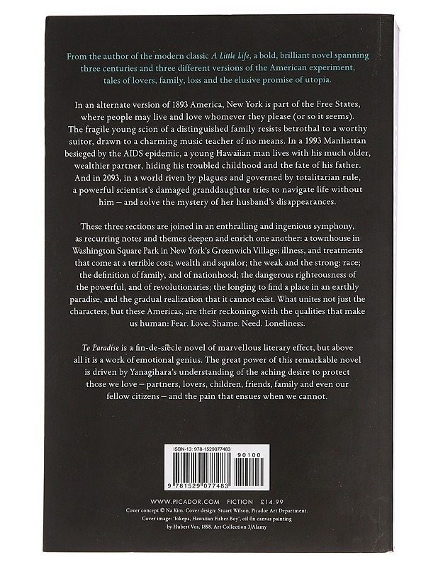To paradise - Hanya Yanagihara - Romaanit ja novellit - 10105461671 - 1