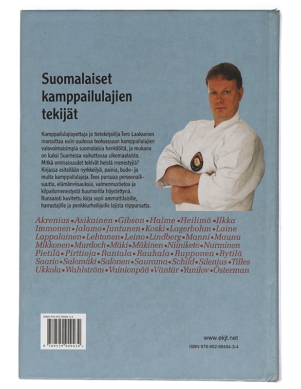 Suomalaiset kamppailulajien tekijät - Tero Laaksonen - Tietokirjat ja oppaat - 10105461686 - 1
