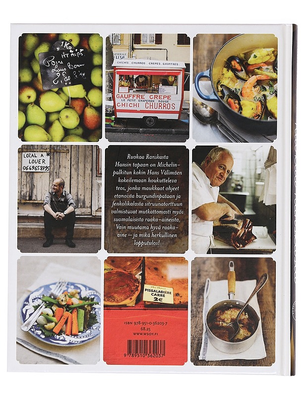 Ruokaa Ranskasta Hansin tapaan - Välimäki, Hans - Ruokakirjat - 10105461691 - 1