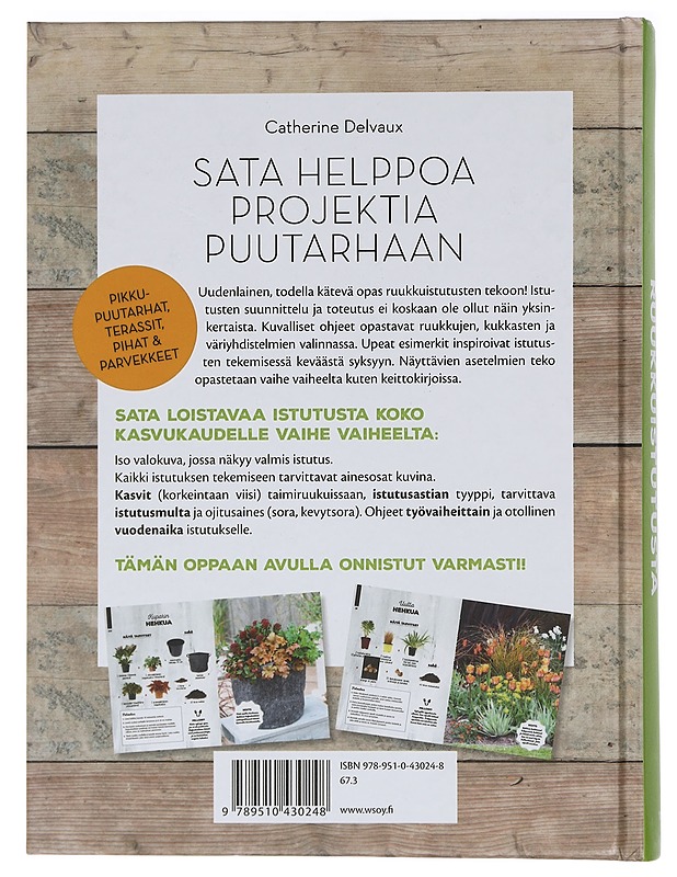 100 upeaa ruukkuistutusta - Delvaux, Catherine - Tietokirjat ja oppaat - 10105461696 - 1