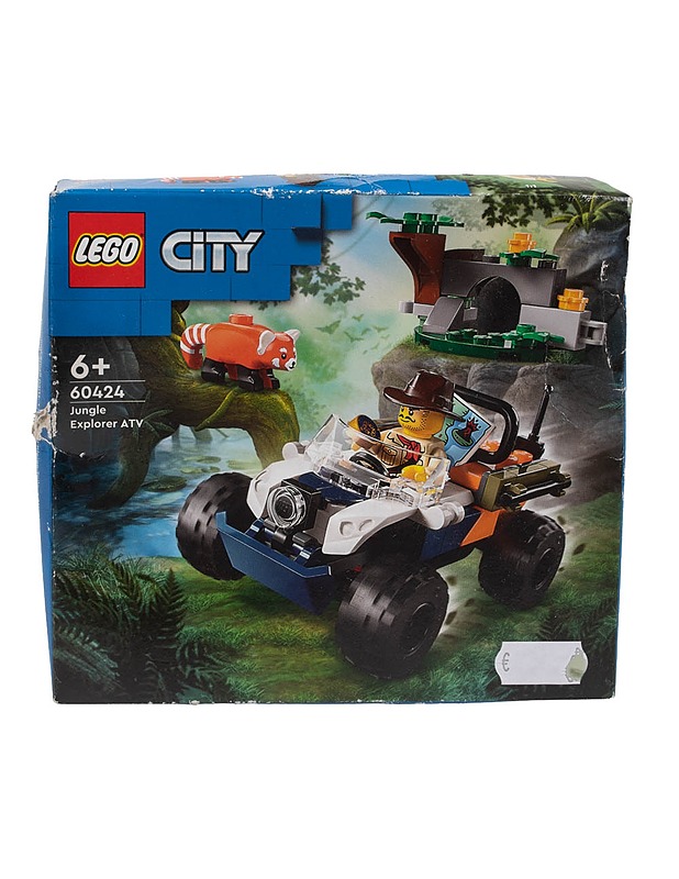 LEGO CITY 60424 Jungle Explorer ATV rakennussarja - Lasten lelut - 10105461718 - 0