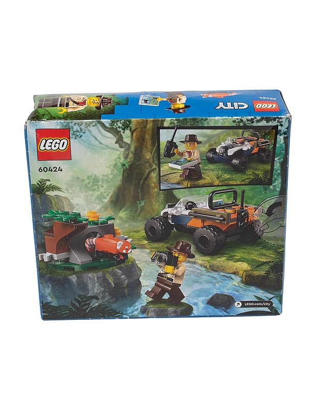 LEGO CITY 60424 Jungle Explorer ATV rakennussarja - Lasten lelut - 10105461718 - 1