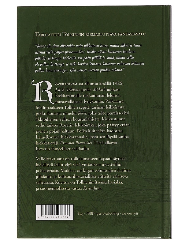 Roverandom - Tolkien, J. R. R. - Lastenkirjat - 10105461735 - 1