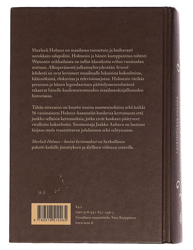 Sherlock Holmes : kootut kertomukset - Doyle, Arthur Conan - Jännitys ja dekkarit - 10105461743 - 1