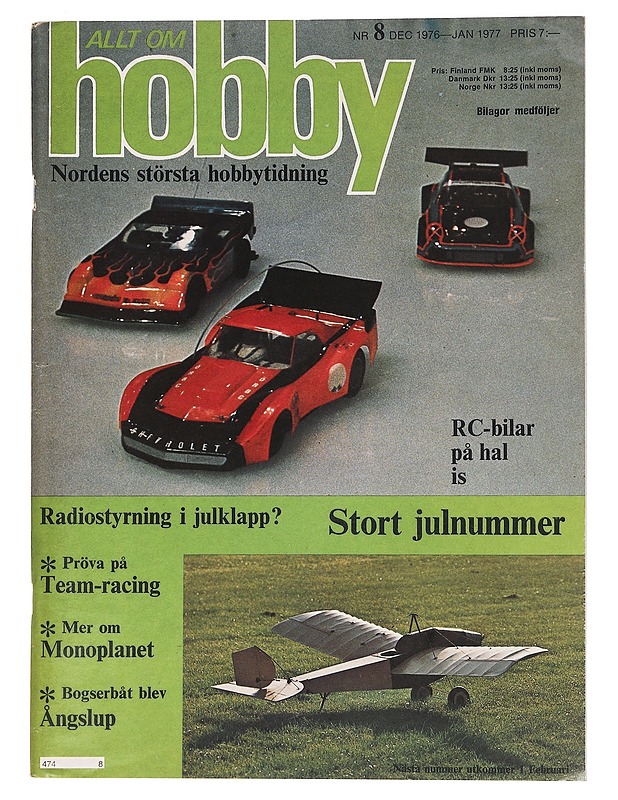 Allt om Hobby 8/76 - Lehdet - 10105461779 - 0