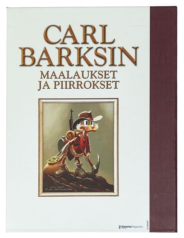 Carl Barksin maalaukset ja piirrokset : 1971-1990 / toimitus ja artikkelit: Geoffrey Blum ; [suomenkielisen laitoksen toimitus: Hertta Hulkkonen ... et al.] ; [artikkelien suomenno - Kirja lahjaksi - 10105461794 - 1