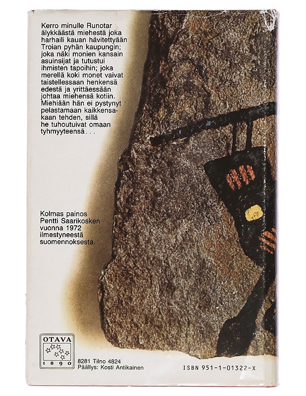 ODYSSEIA - HOMEROS - Romaanit ja novellit - 10105461875 - 1