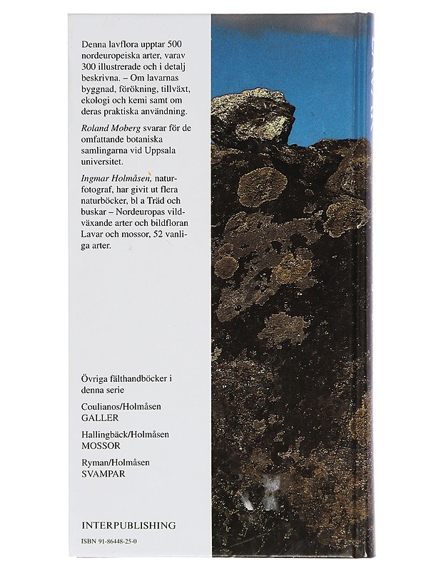 Lavar / en fälthandbok - Moberg, Roland - Lemmikki- ja luontokirjat - 10105461879 - 1