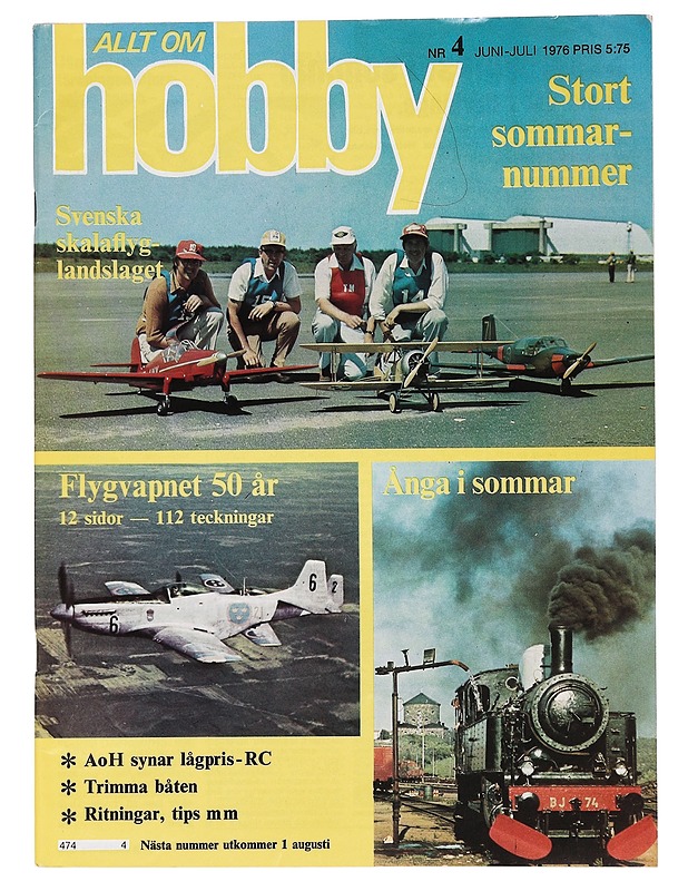 Allt om Hobby 4/76 - Lehdet - 10105461910 - 0
