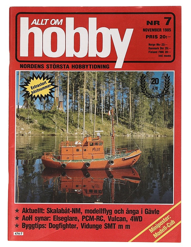 Allt om Hobby 7/85 - Lehdet - 10105461911 - 0