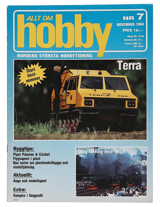 Allt om Hobby 7/84 - Lehdet - 10105461917 - 0