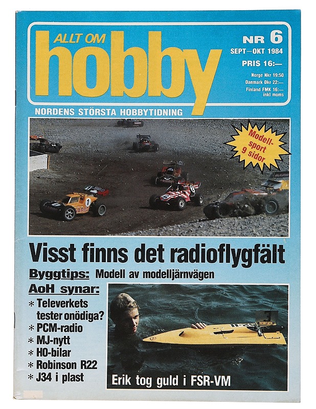 Allt om Hobby 6/84 - Lehdet - 10105461921 - 0