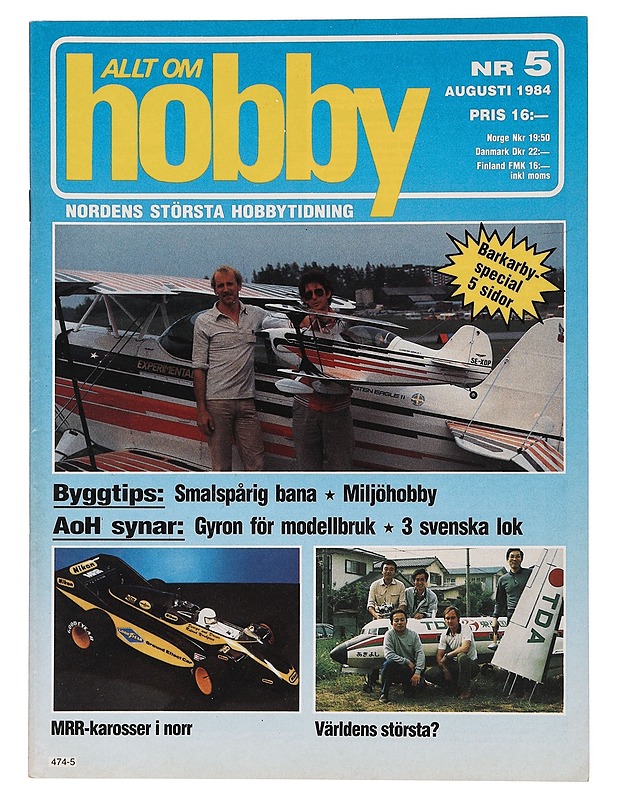 Allt om Hobby 5/84 - Lehdet - 10105461925 - 0