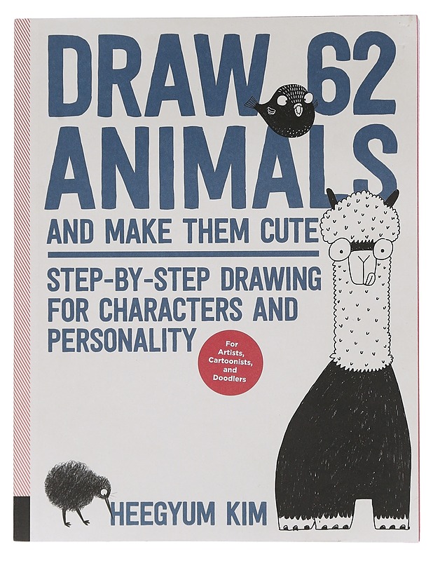 Draw 62 animals - Heegyum Kim - Tietokirjat ja oppaat - 10105461931 - 0