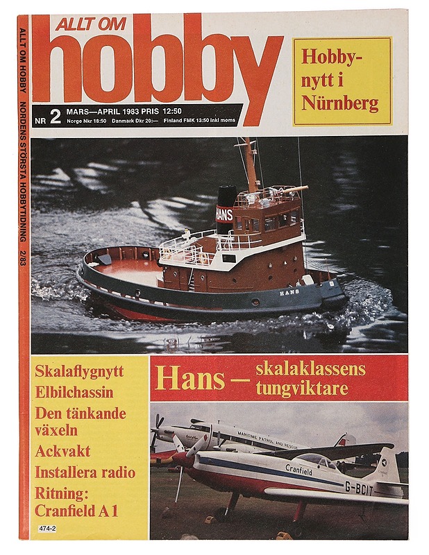 Allt om Hobby 2/83 - Lehdet - 10105461929 - 0