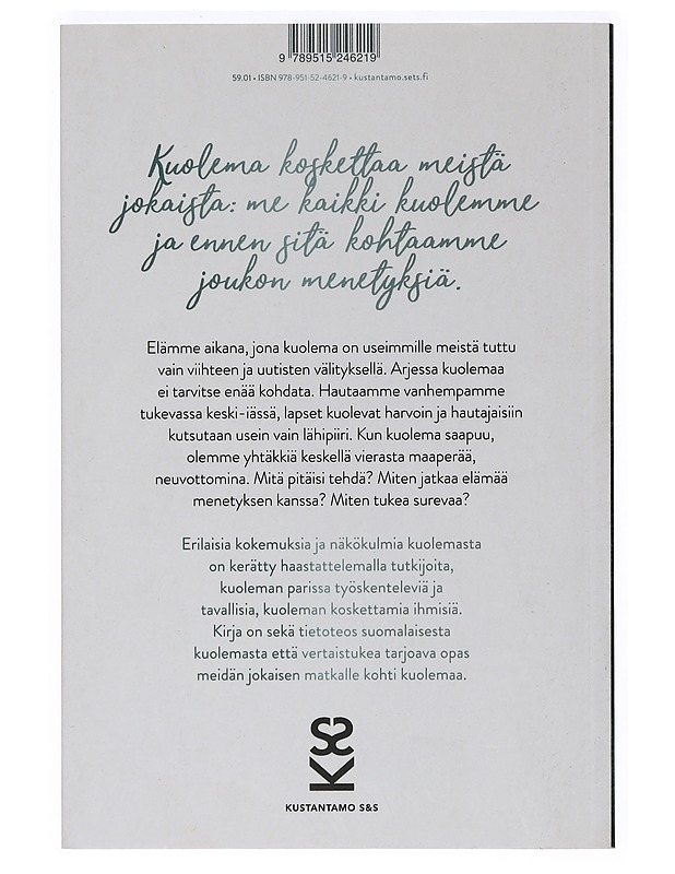 Kuolema : kaikki mitä olet aina halunnut tietää - Henna Mäkelin - Tietokirjat ja oppaat - 10105461934 - 1