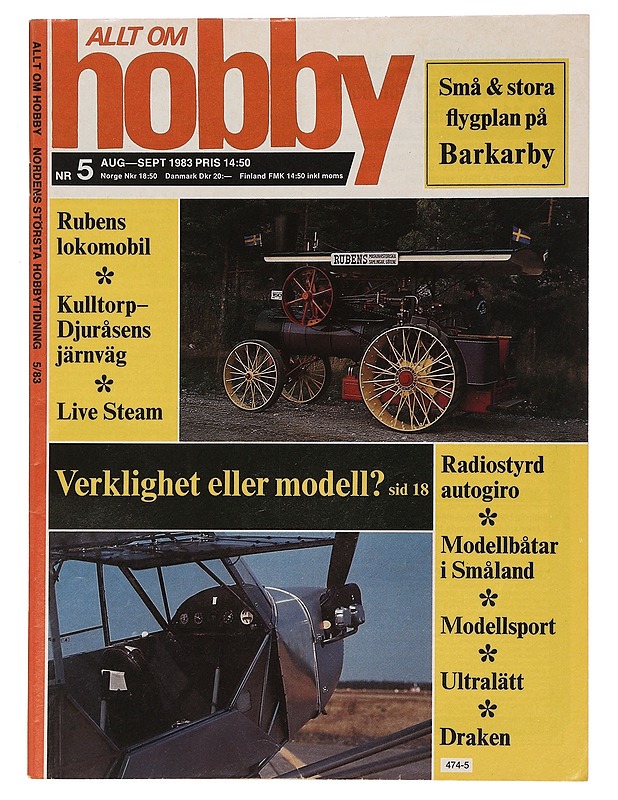 Allt om Hobby 5/83 - Lehdet - 10105461933 - 0