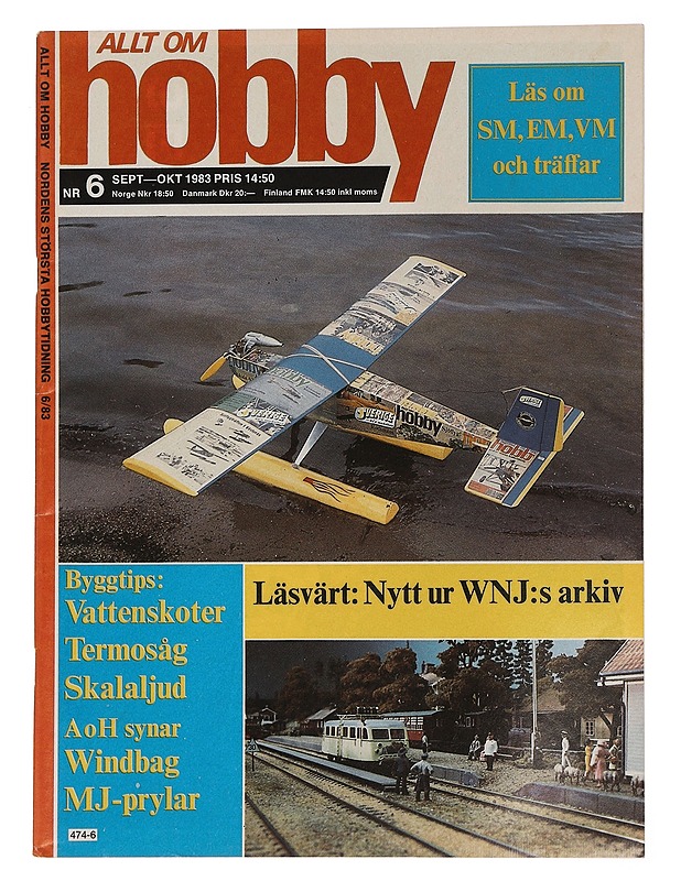 Allt om Hobby 6/83 - Lehdet - 10105461938 - 0