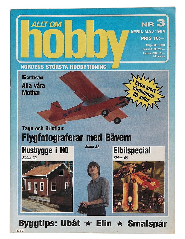 Allt om Hobby 3/84 - Lehdet - 10105461943 - 0