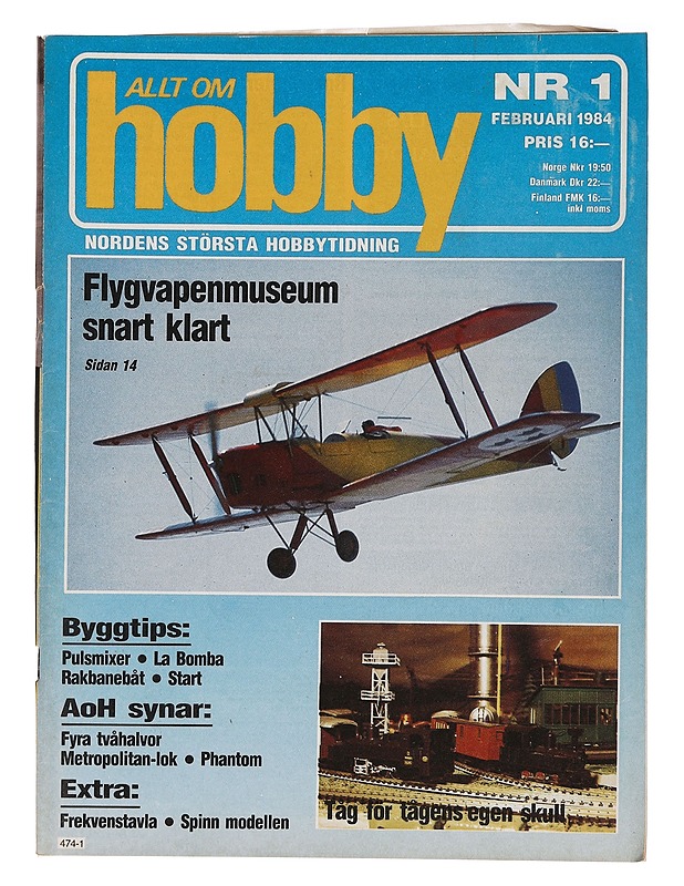 Allt om Hobby 1/84 - Lehdet - 10105461948 - 0