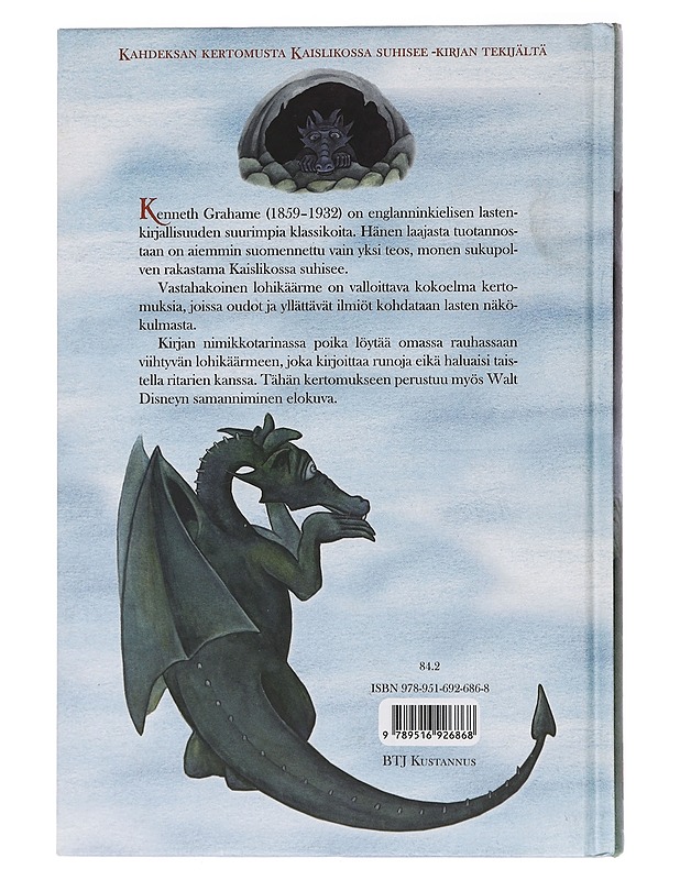 Vastahakoinen lohikäärme - Grahame, Kenneth - Lastenkirjat - 10105461955 - 1