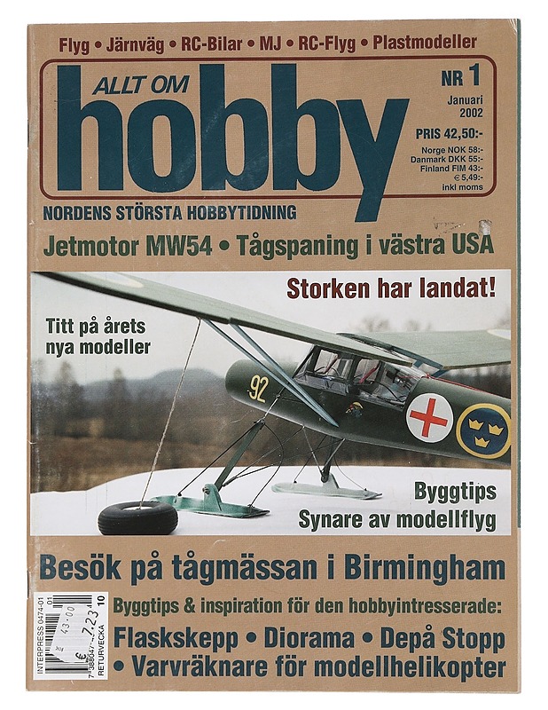 Allt om Hobby 1/2002 - Lehdet - 10105461960 - 0