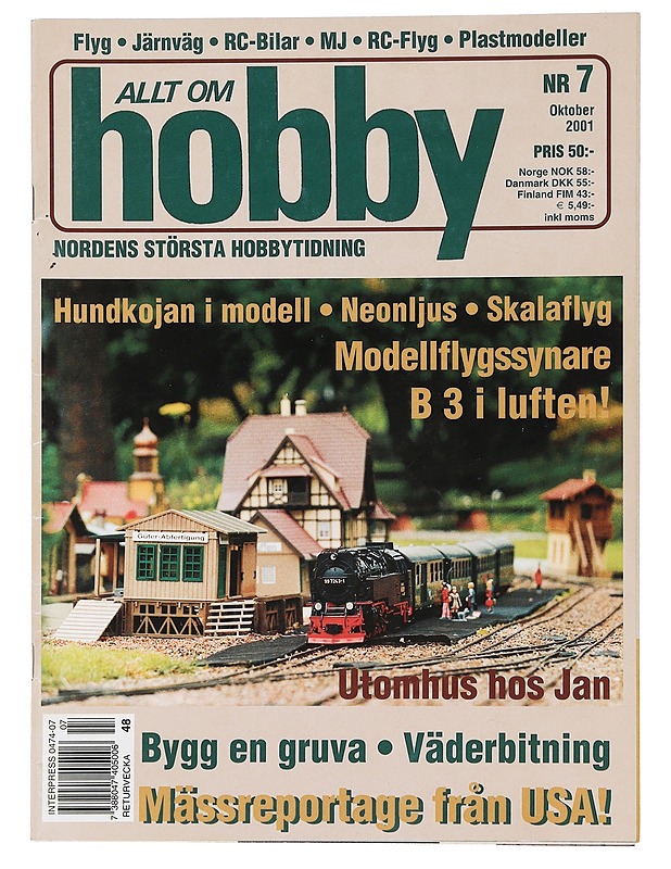 Allt om Hobby 7/2001 - Lehdet - 10105461962 - 0