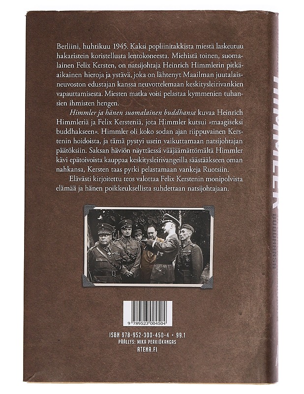 Himmler ja hänen suomalainen buddhansa - Tapio Tamminen - Elämäkerrat ja muistelmat - 10105461966 - 1