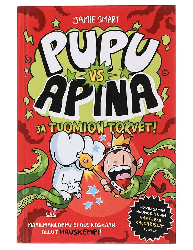 Pupu vs Apina ja tuomion torvet! - Smart, Jamie - Lastenkirjat - 10105461976 - 0