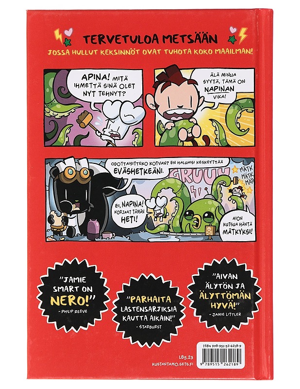 Pupu vs Apina ja tuomion torvet! - Smart, Jamie - Lastenkirjat - 10105461976 - 1