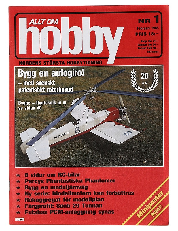 Allt om Hobby 1/85 - Lehdet - 10105461979 - 0