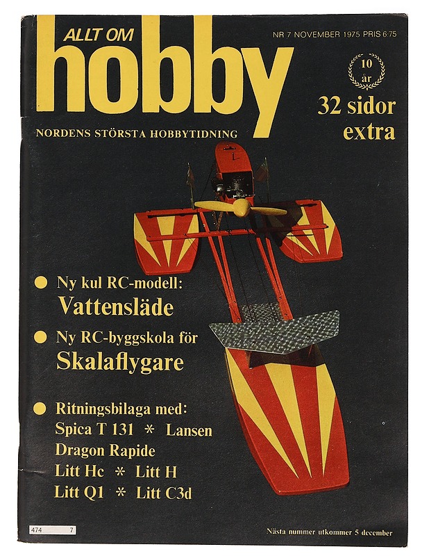 Allt om Hobby 7/75 - Lehdet - 10105461981 - 0