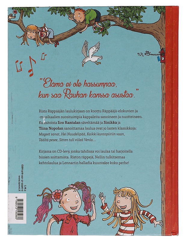 Risto Räppääjän laulukirja - Rantala, Iiro - Lastenkirjat - 10105461986 - 1