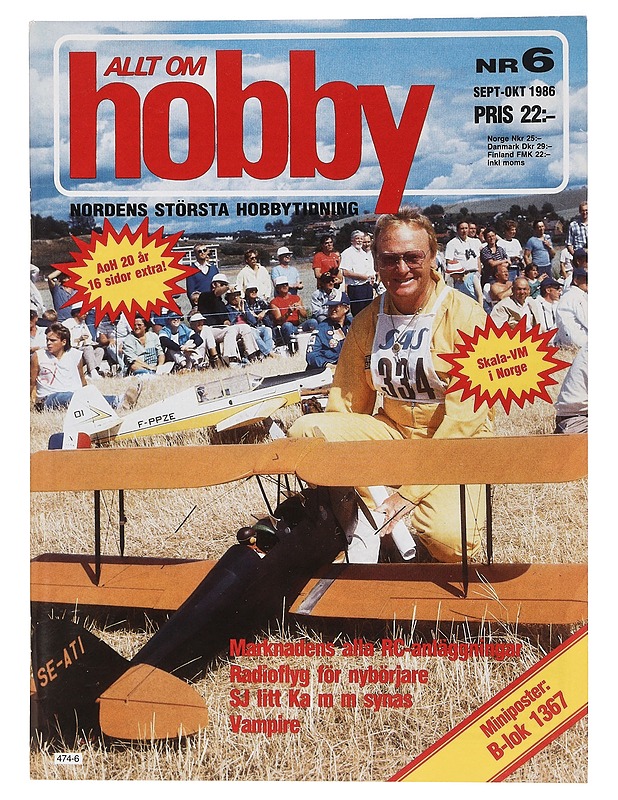 Allt om Hobby 6/86 - Lehdet - 10105461990 - 0