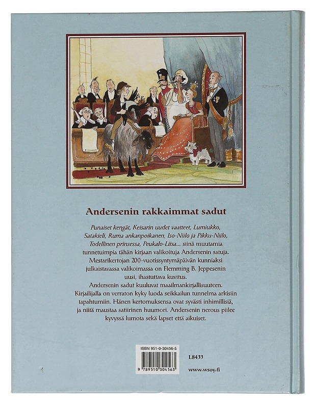 Andersenin rakkaimmat sadut - Andersen, H. C. - Lastenkirjat - 10105462001 - 1