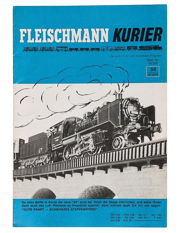 Fleischmann Kurier 58 II/1975 - Lehdet - 10105462008 - 0
