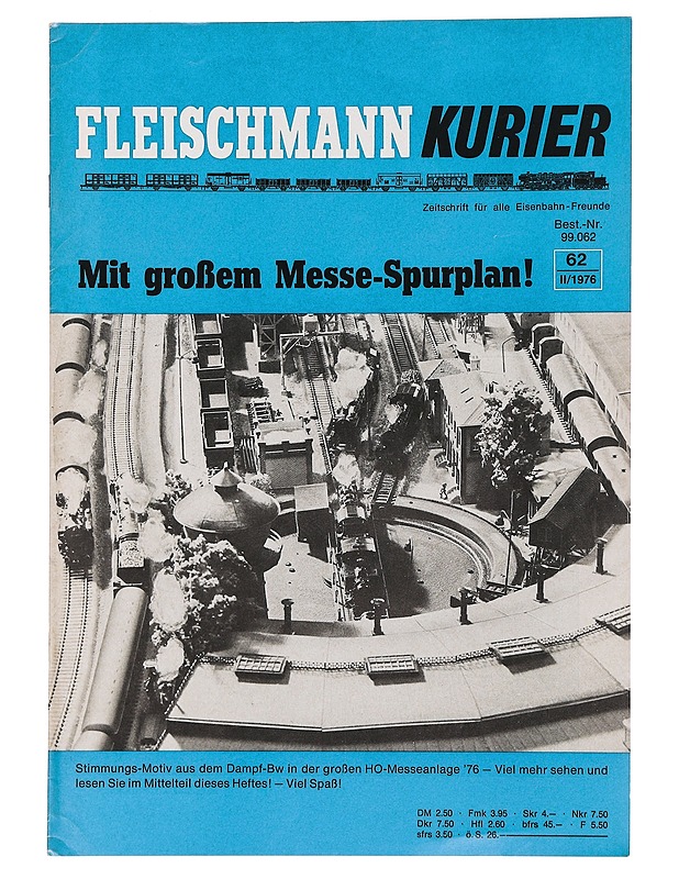 Fleischmann Kurier 62 II/1976 - Lehdet - 10105462020 - 0