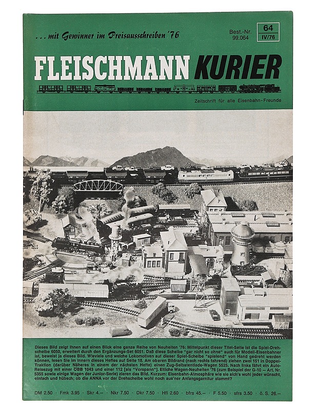 Fleischmann Kurier 64 IV/76 - Lehdet - 10105462026 - 0