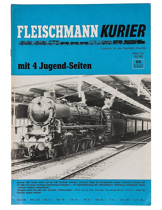Fleischmann Kurier 66 II/1977 - Lehdet - 10105462032 - 0