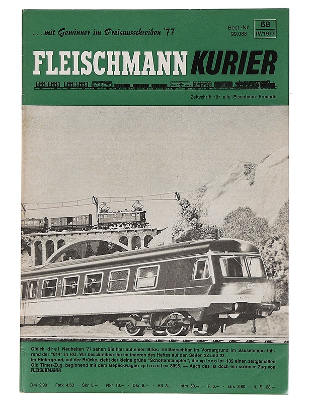 Fleischmann Kurier 68 IV/1977 - Lehdet - 10105462040 - 0