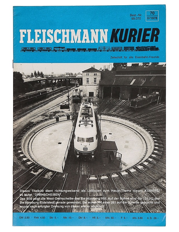 Fleischmann Kurier 70 II/1978 - Lehdet - 10105462045 - 0