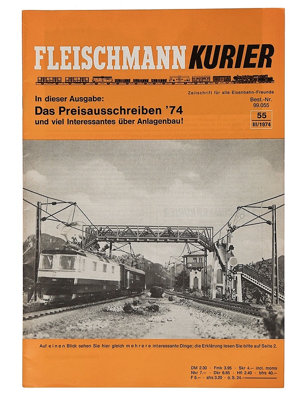 Fleischmann Kurier 55 III/1974 - Lehdet - 10105462049 - 0