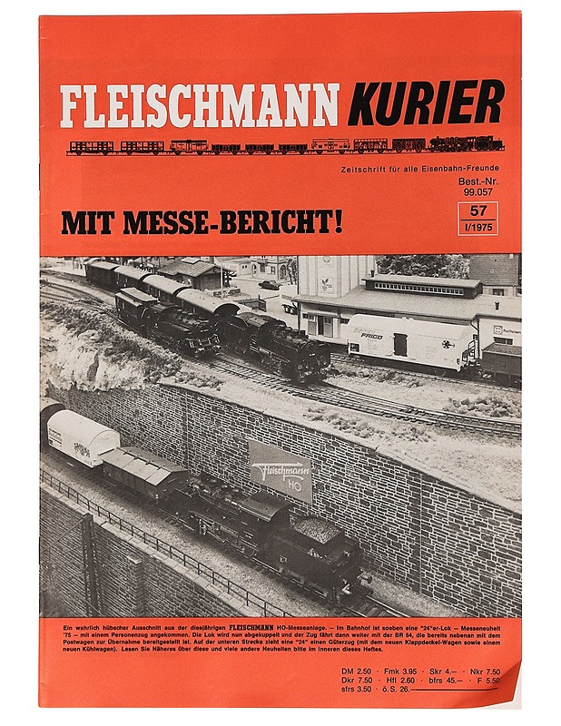Fleischmann Kurier 57 I/1975 - Lehdet - 10105462056 - 0