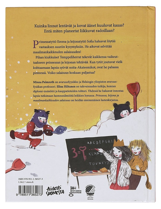 Prinsessa, leijona ja maailmankaikkeuden salaisuus - Hiltunen, Elina - Lastenkirjat - 10105462109 - 1