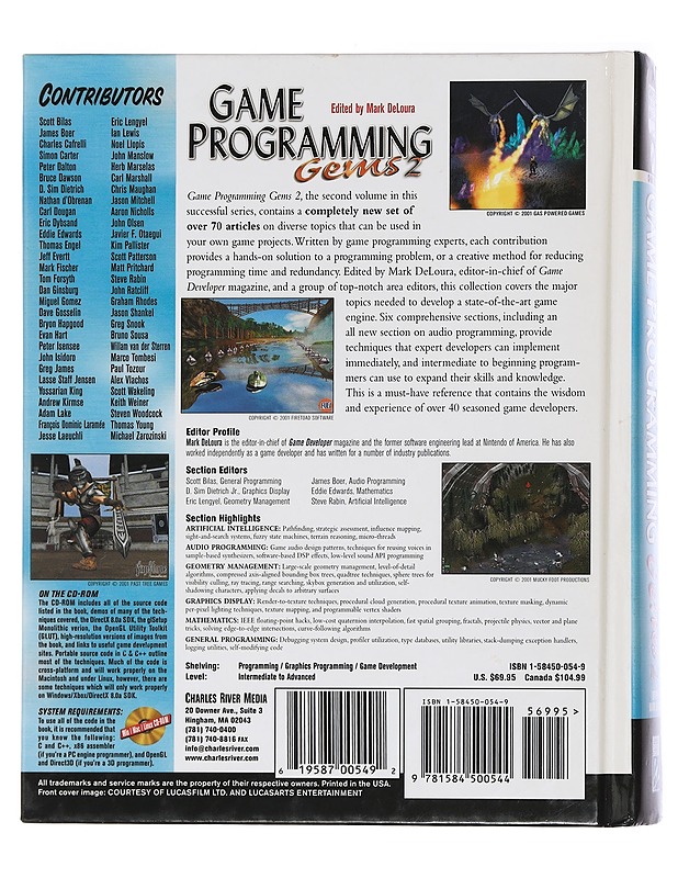 Game programming gems 2 - DeLoura, Mark A. - Harrastekirjat - 10105462163 - 1