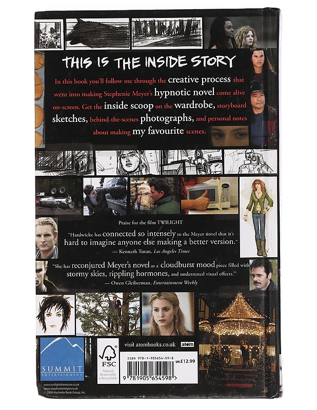 Twilight : director's notebook : the story of how we made the movie based on the novel by Stephenie Meyer - Catherine Hardwicke - Musiikki- ja elokuvakirjat - 10105462165 - 1